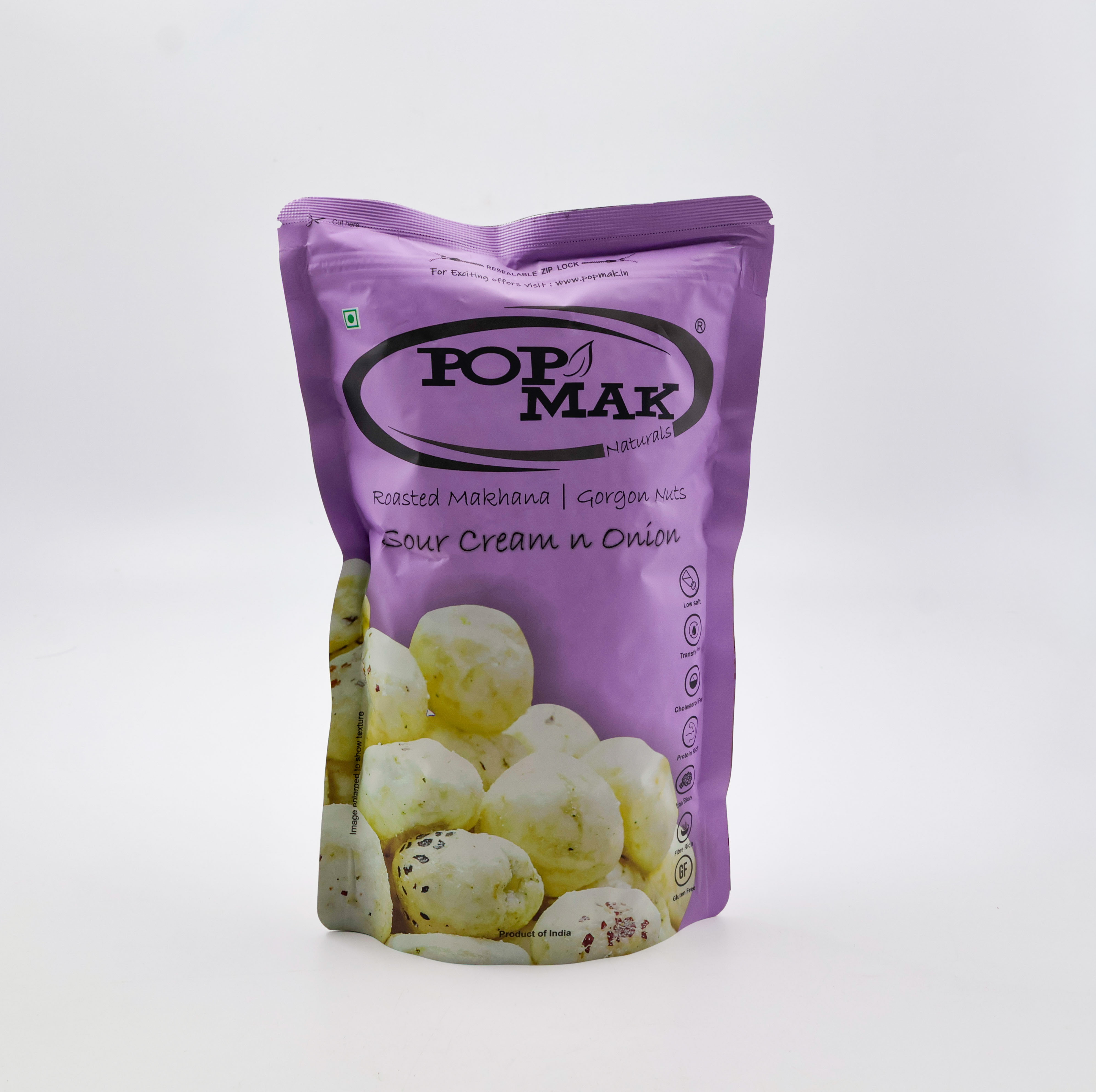 Pop Mak Makhana Sour Cream Onion 90 g